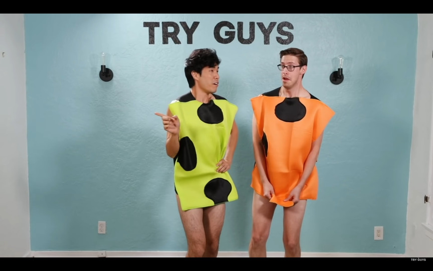 s10e35 — The Try Guys Try Cringey Couples Halloween Costumes