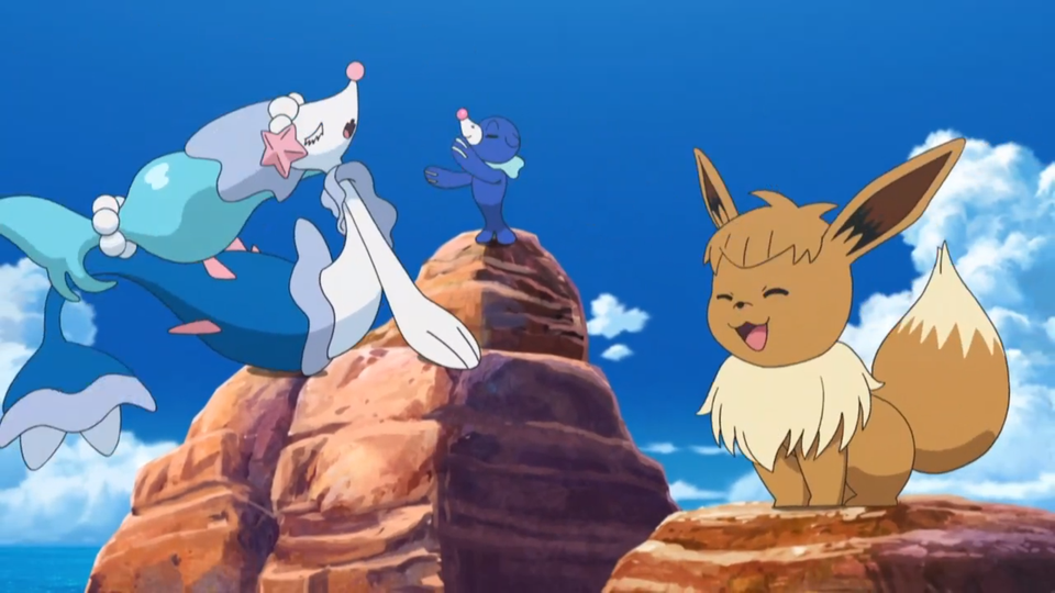 s12e106 — We Have a Sea and We Have a Valley! Great Intensive Pokémon Evolution Training!!