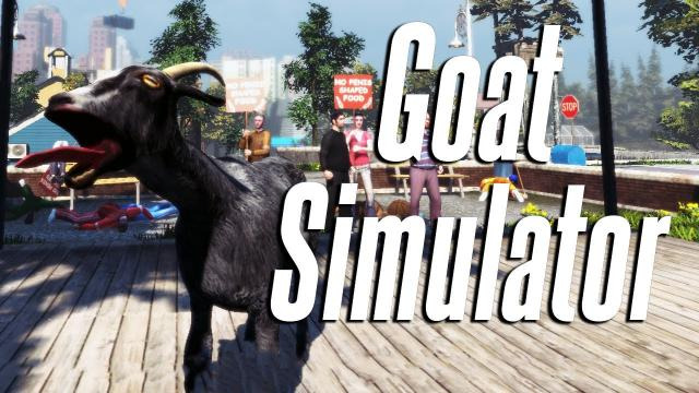 s03e184 — THE BEST VIDEO I'VE EVER MADE | Goat Simulator - Part 1