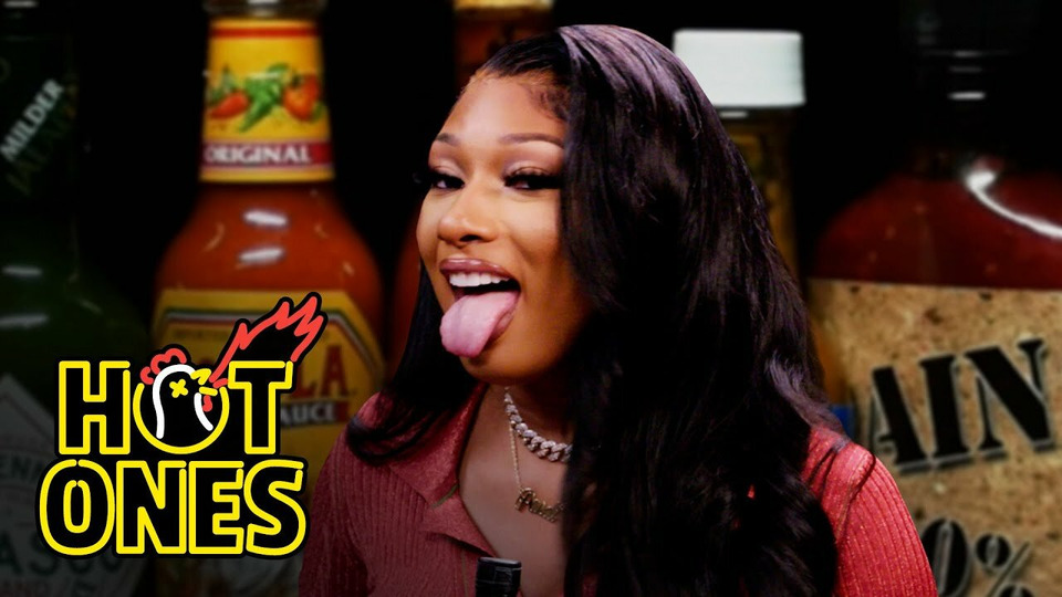 s16e04 — Megan Thee Stallion Turns Into Hot Girl Meg While Eating Spicy Wings