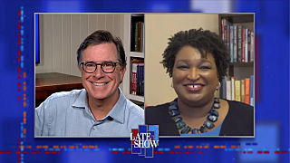 s2020e80 — Stephen Colbert from home, with Stacey Abrams, Megan Rapinoe, the Flaming Lips