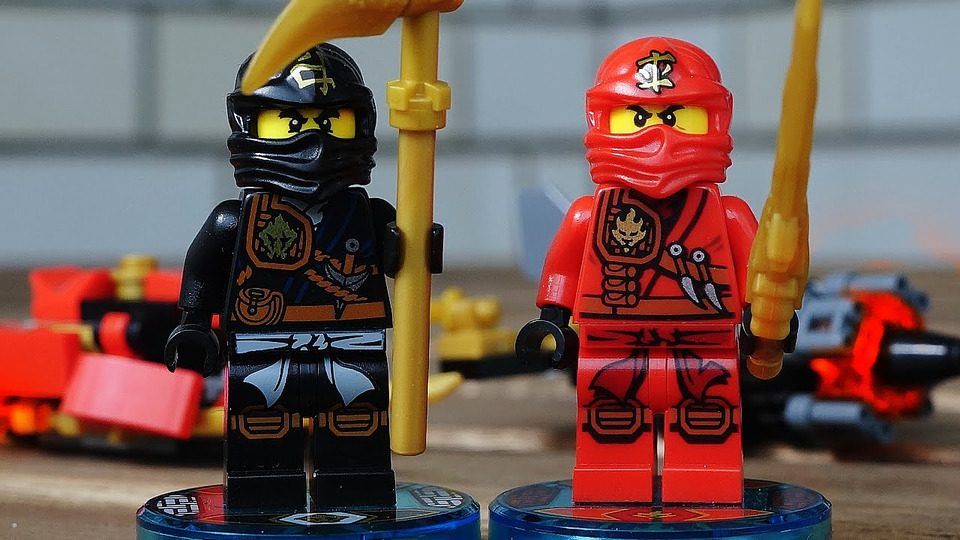 s01e19 — Кай и Коул — LEGO Dimensions (Team Pack 71207 LEGO Ninjago)
