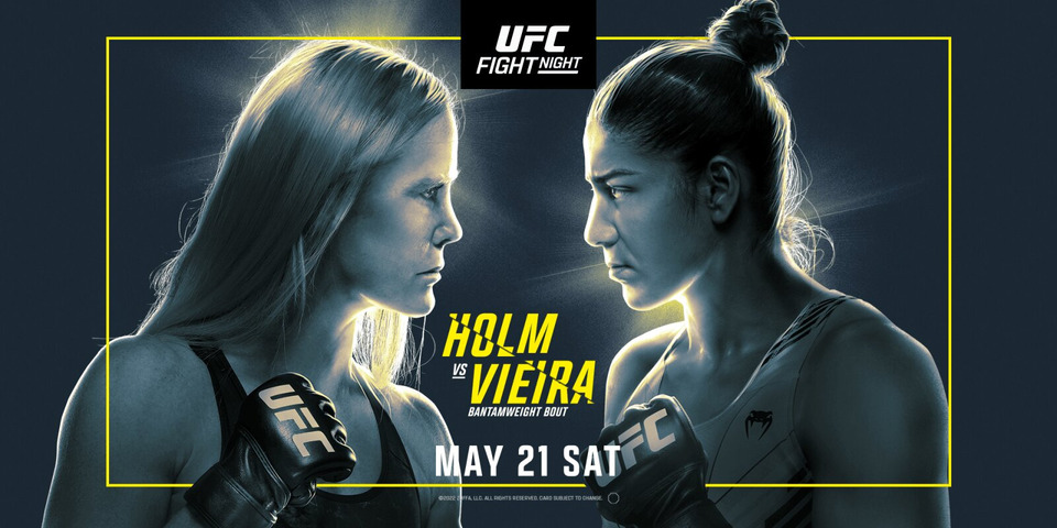 s2022e12 — UFC Fight Night 206: Holm vs. Vieira