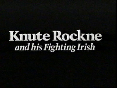 s05e09 — Knute Rockne and His Fighting Irish