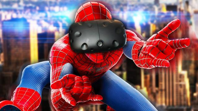 s06e384 — SPIDER-MAN VR! | Spider-Man Homecoming VR Experience (HTC Vive)