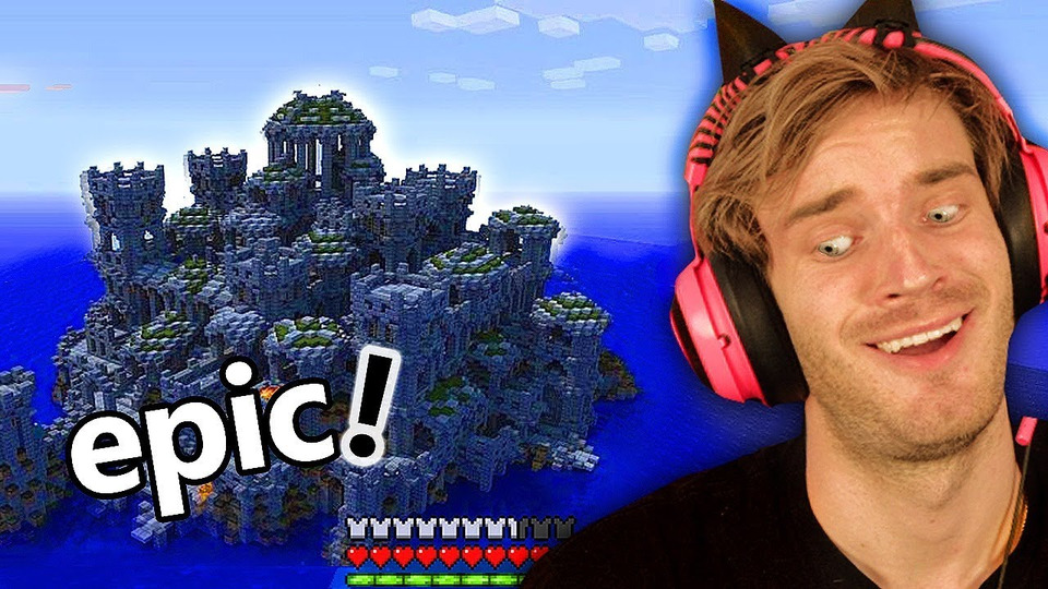 s10e192 — I FOUND an OCEAN TEMPLE in Minecraft! (epic) - Part 11