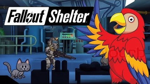 s06e242 — Fallout Shelter - Попугай! Обзор Редких Животных!