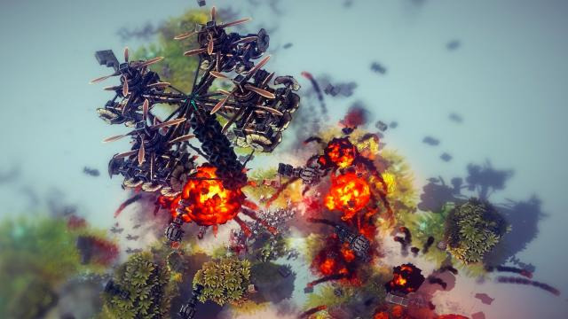 s04e78 — DEATH FROM ABOVE | Besiege #4