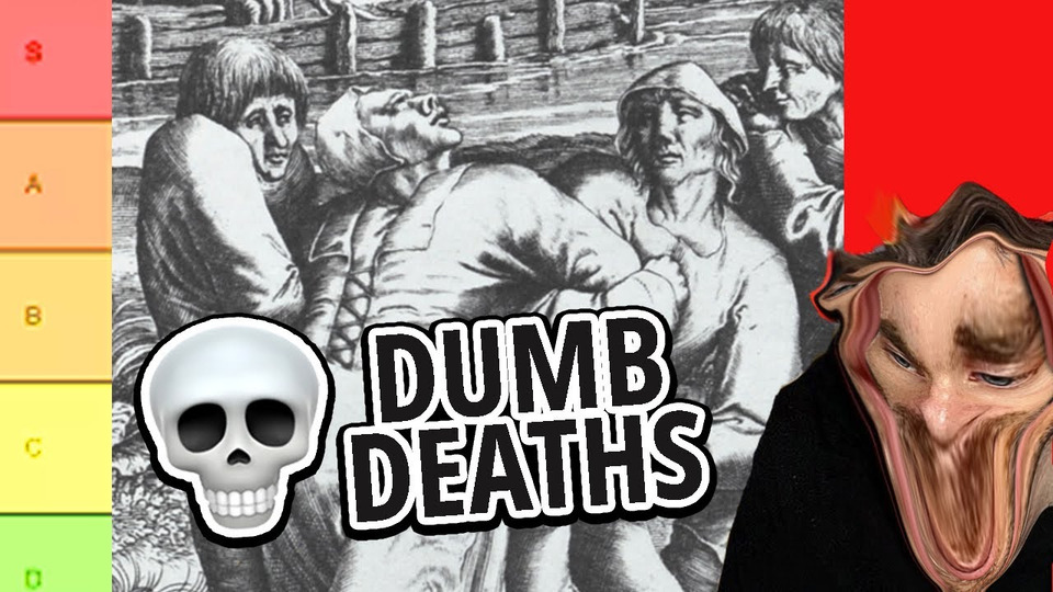 s12e140 — Rating The Dumbest Deaths in History #2