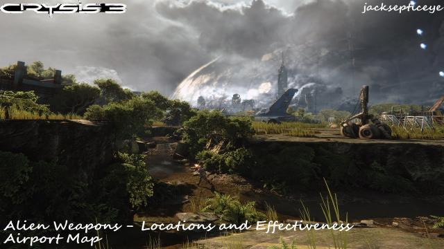 s02e61 — Crysis 3 PC Multiplayer Tips and Tactics - Alien Weapons Locations and Effectiveness - Airport Map