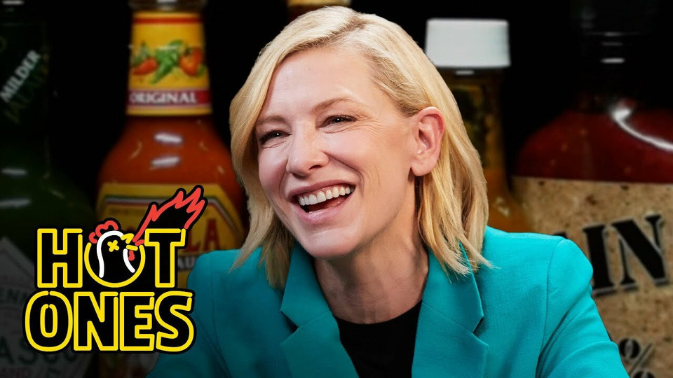 s19e05 — Cate Blanchett Pretends No One's Watching While Eating Spicy Wings