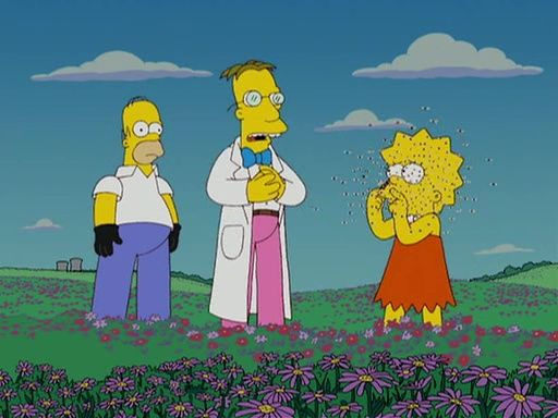 s20e08 — The Burns and the Bees
