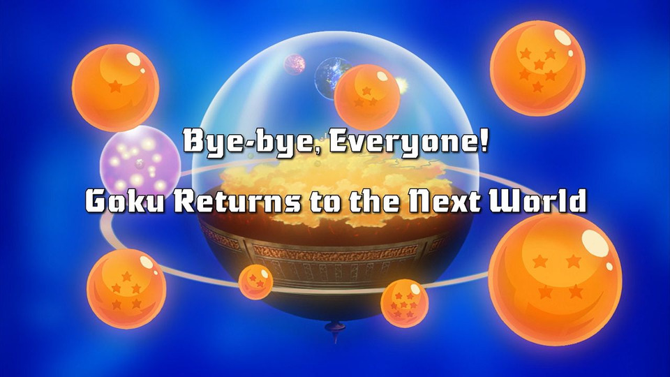 s02e31 — Bye-Bye Everyone!! Son Goku Returns to the Other World