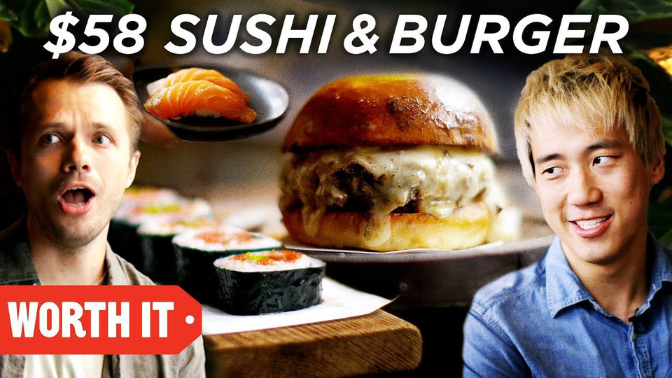 s06e06 — $10 Sushi & Burger Vs. $58 Sushi & Burger