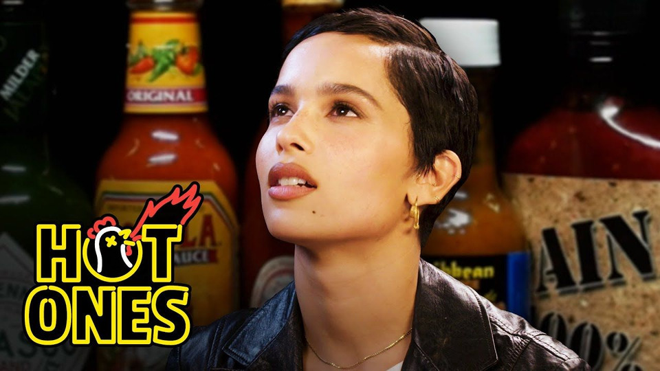 s11e02 — Zoë Kravitz Gets Trippy While Eating Spicy Wings
