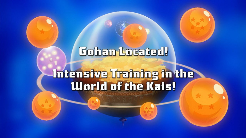 s02e32 — Found You, Gohan! Harsh Training in the Realm of the Kais!