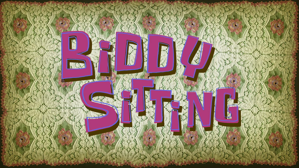 s12e24 — Biddy Sitting