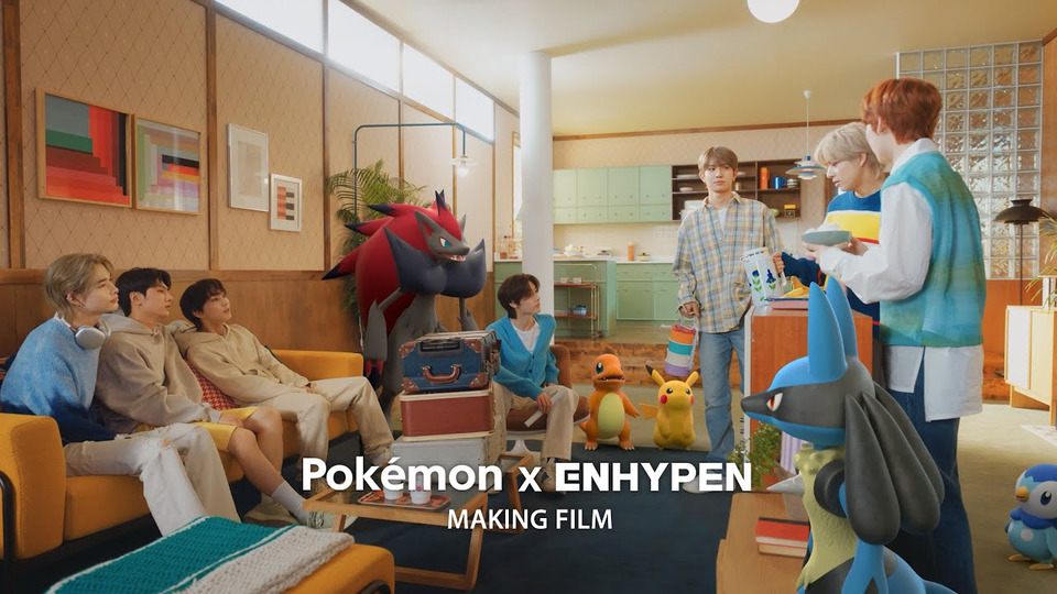 s2023e00 — [Making Film] Pokémon X ENHYPEN — «One and Only»