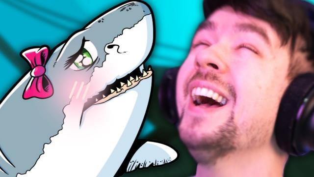 s07e02 — THIS GAME IS HILARIOUS! | Shark Dating Simulator - Part 1