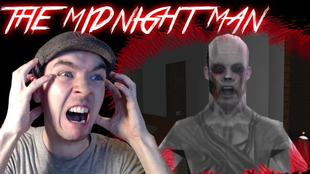 s02e354 — Midnight Man | FECKIN JUMPSCARES | Indie Horror Game | Commentary/Face cam reaction