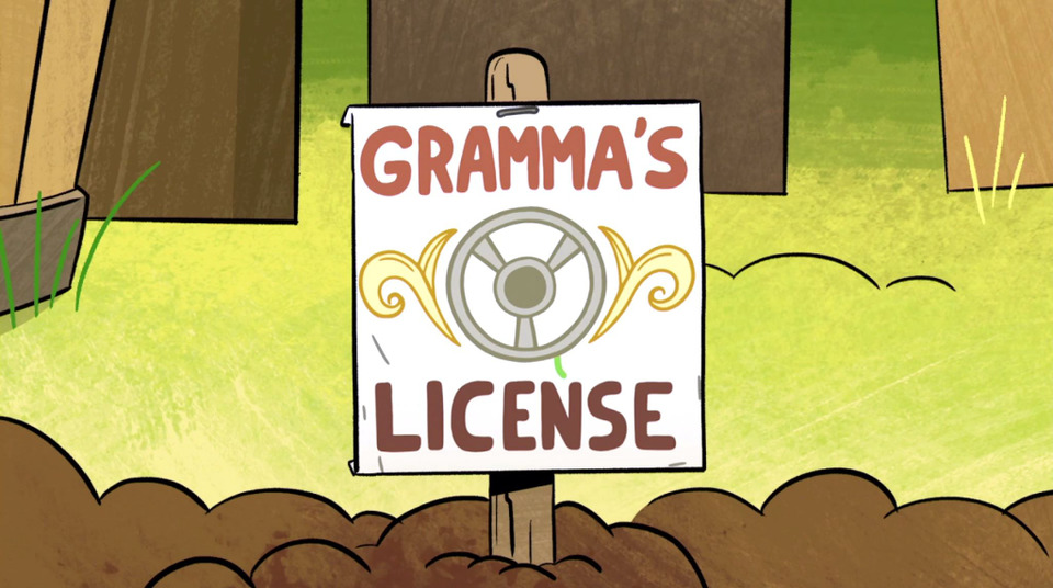 s01e09 — Gramma's License