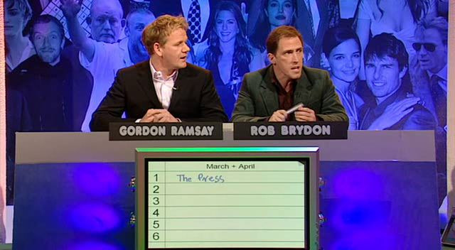 s2005e01 — The Big Fat Quiz of the Year 2005