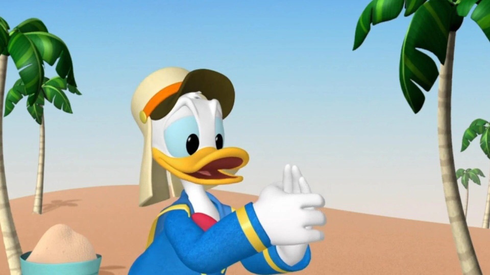 Mickey mouse donald of the desert