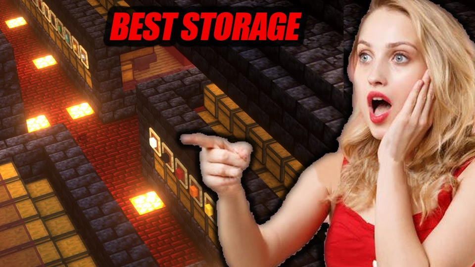 s12e20 — My Minecraft Storage System Makes All Girls Go Crazy — - Minecraft Hardcore #17