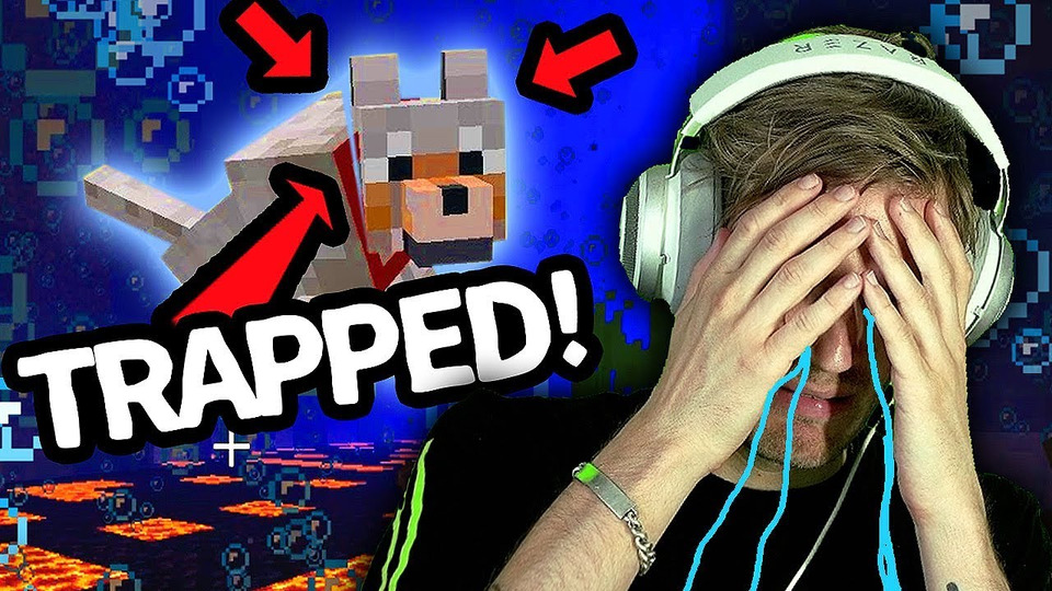 s10e190 — My minecraft Dog is TRAPPED underwater (HELP ME!!!) - Part 9