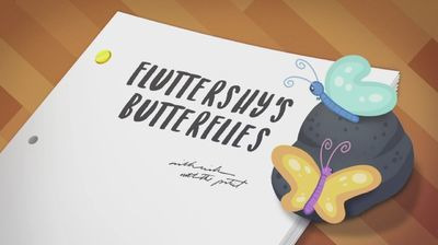 s01e14 — Fluttershy's Butterflies