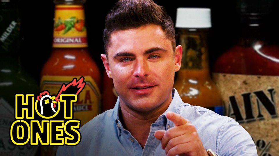 s11e08 — Zac Efron Ups the Ante While Eating Spicy Wings
