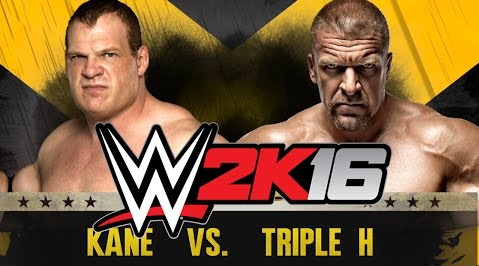 s06e578 — WWE 2K16 - Kane VS Triple H