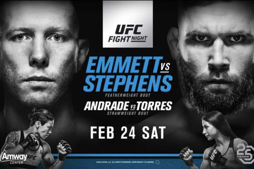 s2018e05 — UFC on Fox 28: Emmett vs. Stephens