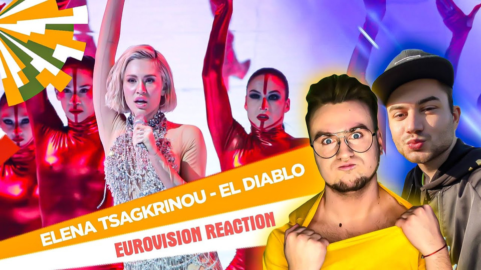 s05e68 — РЕАКЦИЯ: Elena Tsagrinou — El Diablo — Cyprus (First Semi-Final Евровидение 2021)