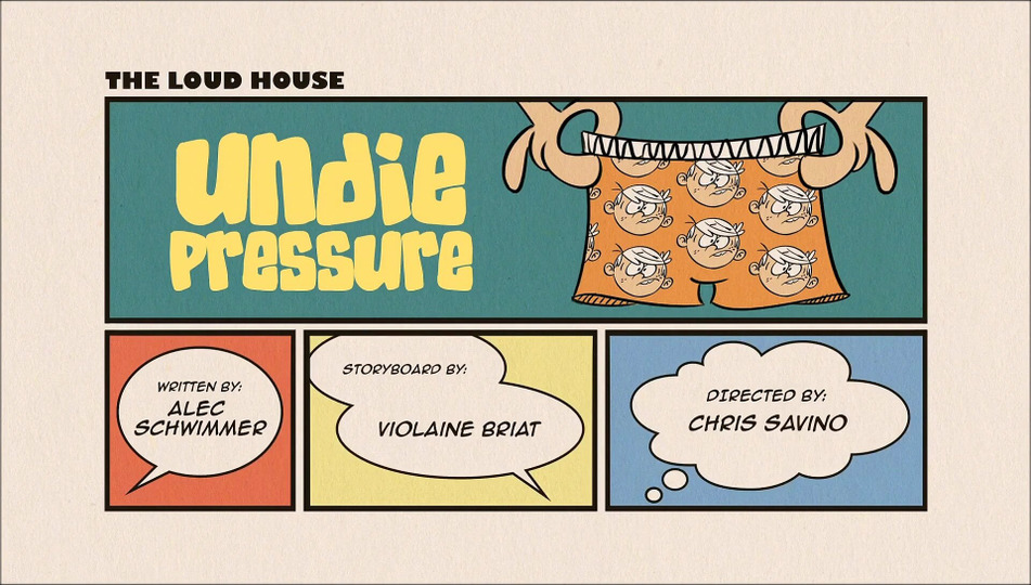s01e14 — Undie Pressure