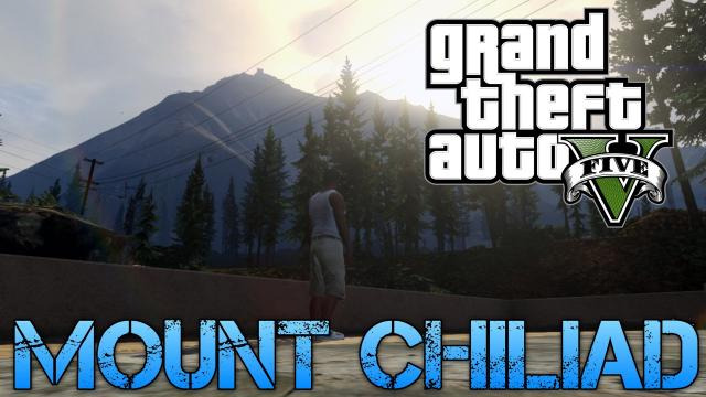 s02e420 — Grand Theft Auto V | DRIVING OFF MOUNT CHILIAD | Michael Free Roam Gameplay