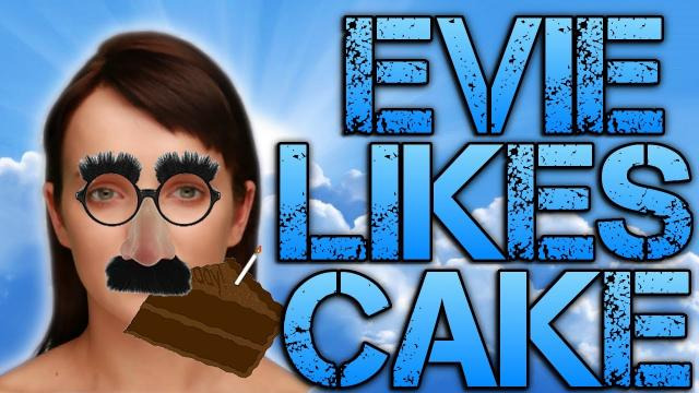 s02e570 — Cleverbot Evie | EVIE LIKES CAKE and she has a HAIRY BELLY