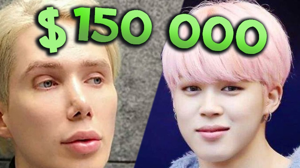 s11e11 — He payed $150 000 to look like BTS JIMIN