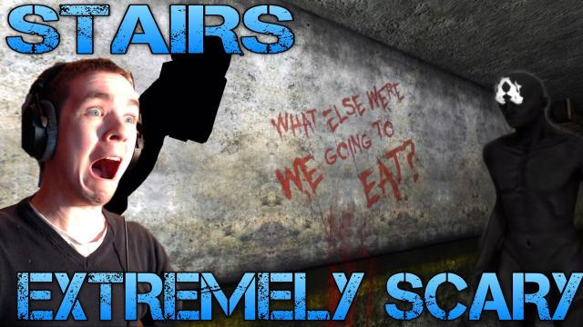 s02e201 — Stairs - EXTREMELY SCARY - Indie Horror Game Playthrough/Commenary/Facecam Reaction