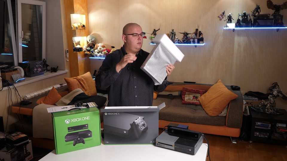 s2017e437 — Обзор Xbox One X — самая мощная игровая консоль. Распаковка, характеристики, сравнение с PS4 Pro