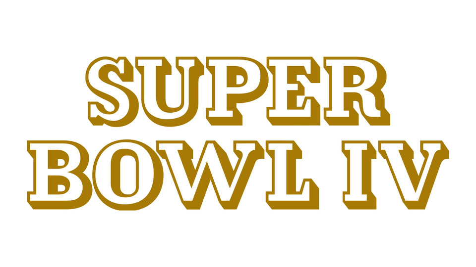 s1970e01 — Super Bowl IV - Minnesota Vikings vs. Kansas City Chiefs