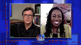 s2020e85 — Stephen Colbert from home, with Sherrilyn Ifill, Mike Birbiglia