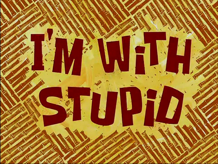 s02e33 — I'm With Stupid
