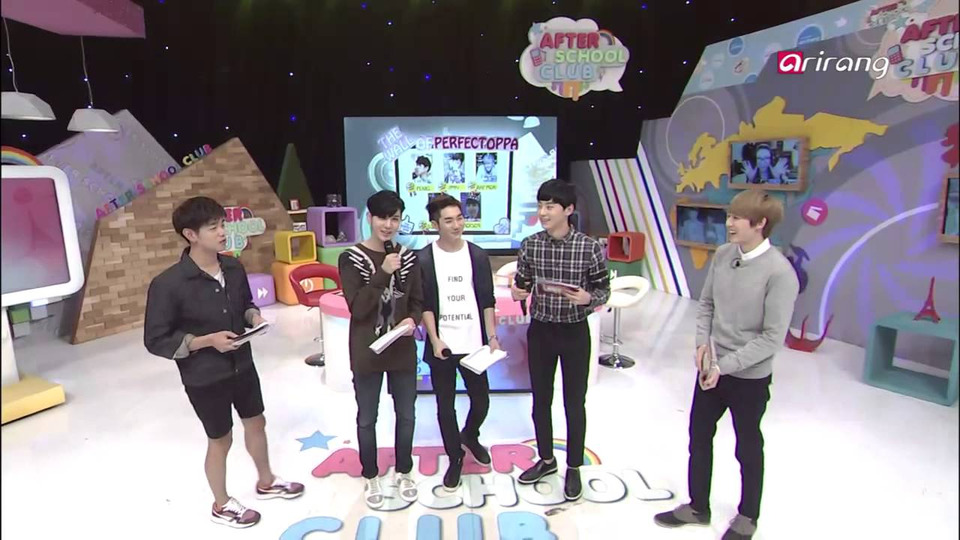 s01e98 — After School Club's After Show : Aaron, Minhyun, and Ren (Nu'est)