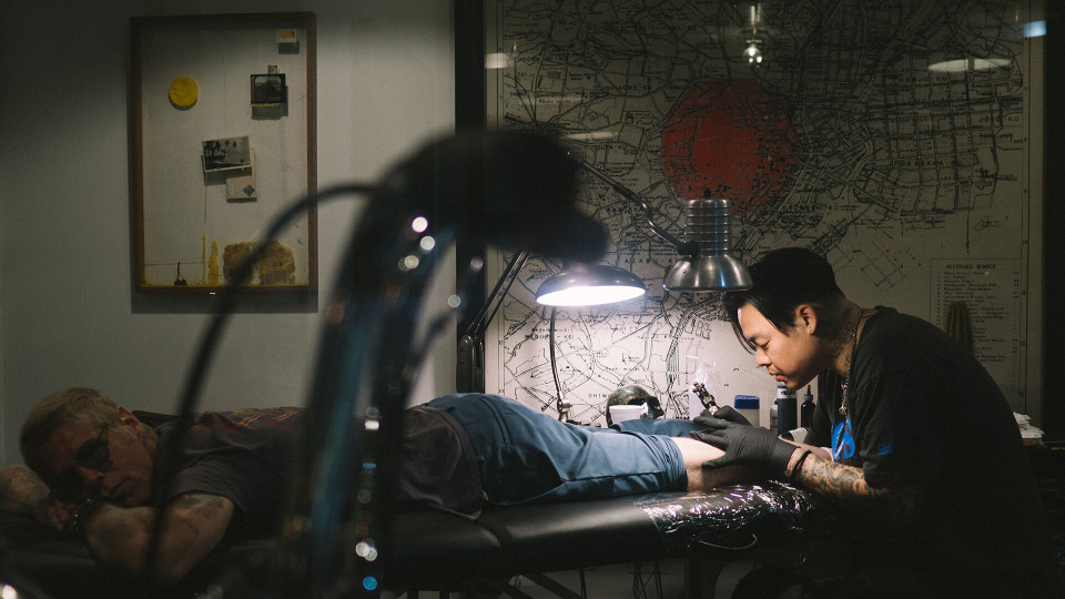 s02e05 — The Most Sought After Tattooer, Dr. Woo