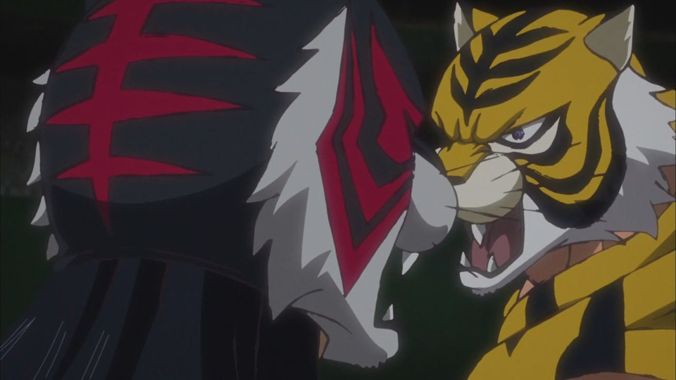 Тигровая маска w tiger mask w 1 сезон 1 серия the two tigers