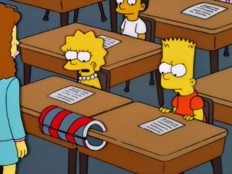 s14e03 — Bart vs. Lisa vs. 3rd Grade
