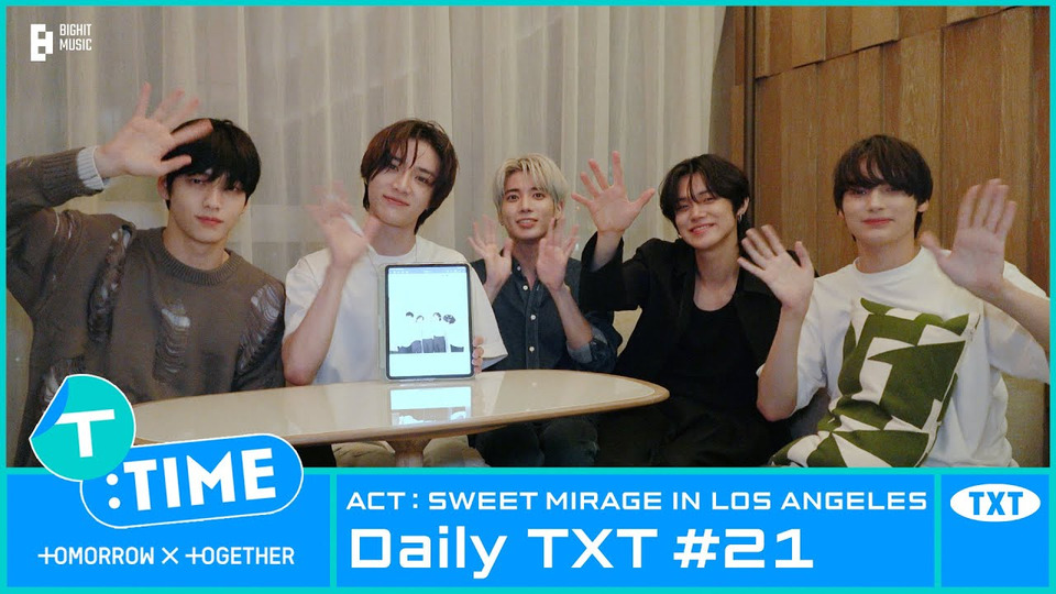 s2023e164 — [DAILY TXT] #21 — TXT in Los Angeles
