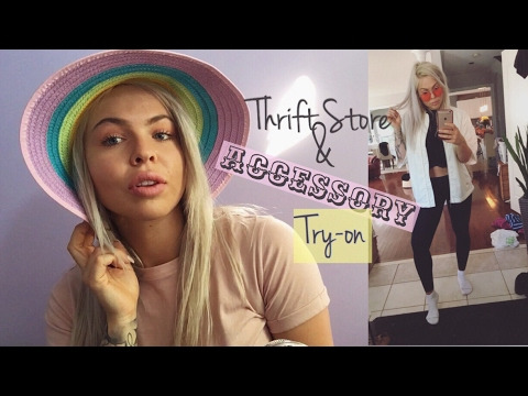 s01e12 — ASMR Thrift Store & Accessory Try-On Haul
