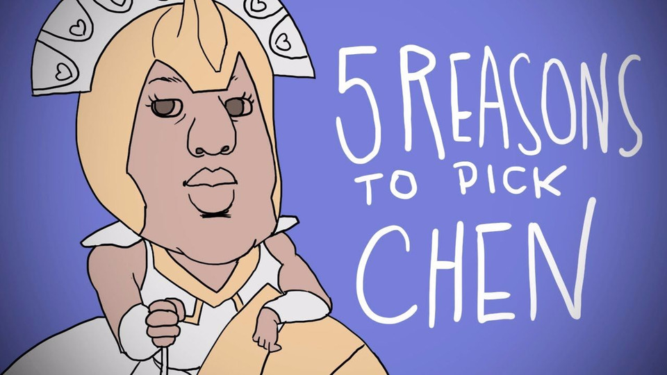 s01e01 — 5 REASONS TO PICK CHEN